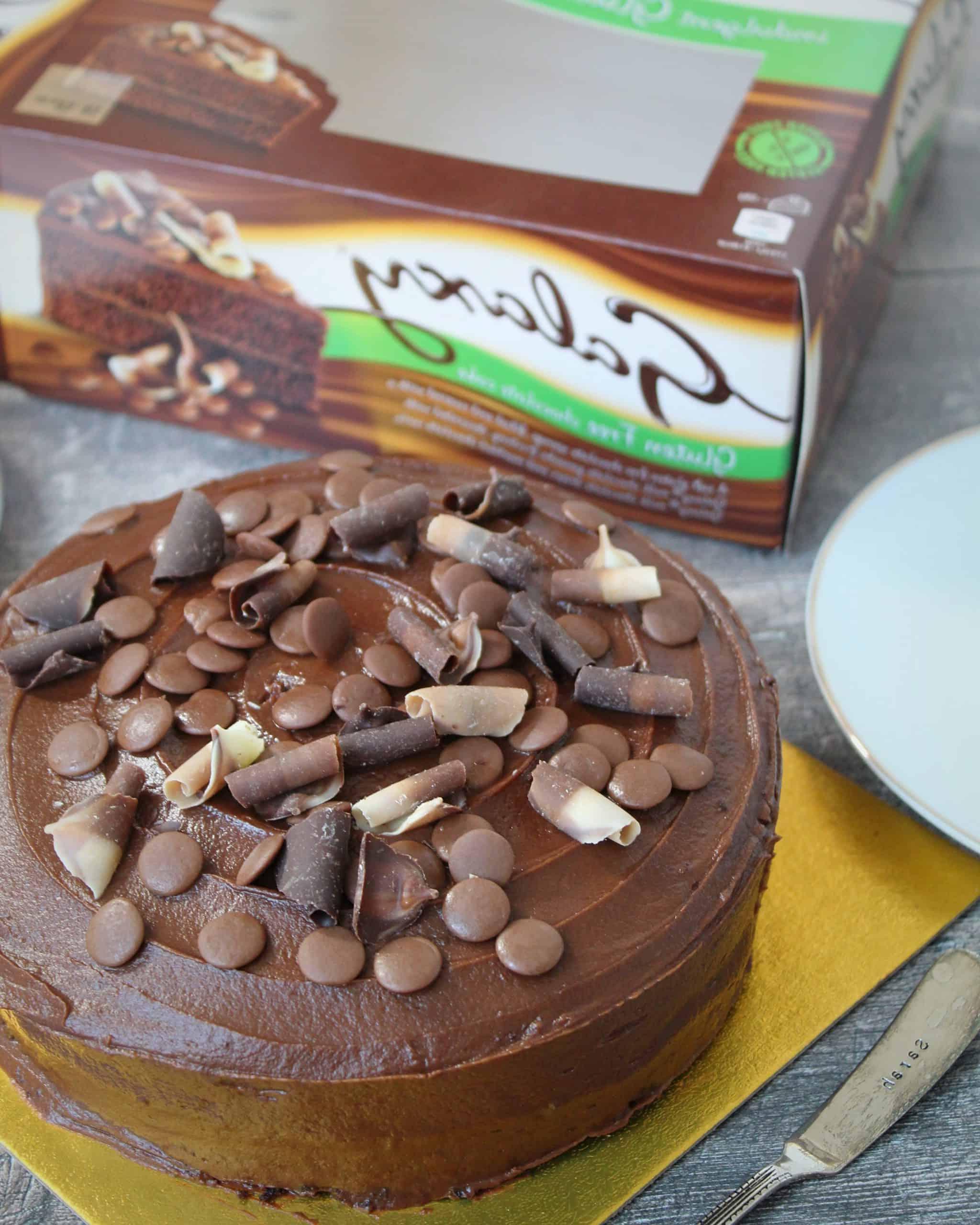 torta di celebrazione senza glutine galaxy