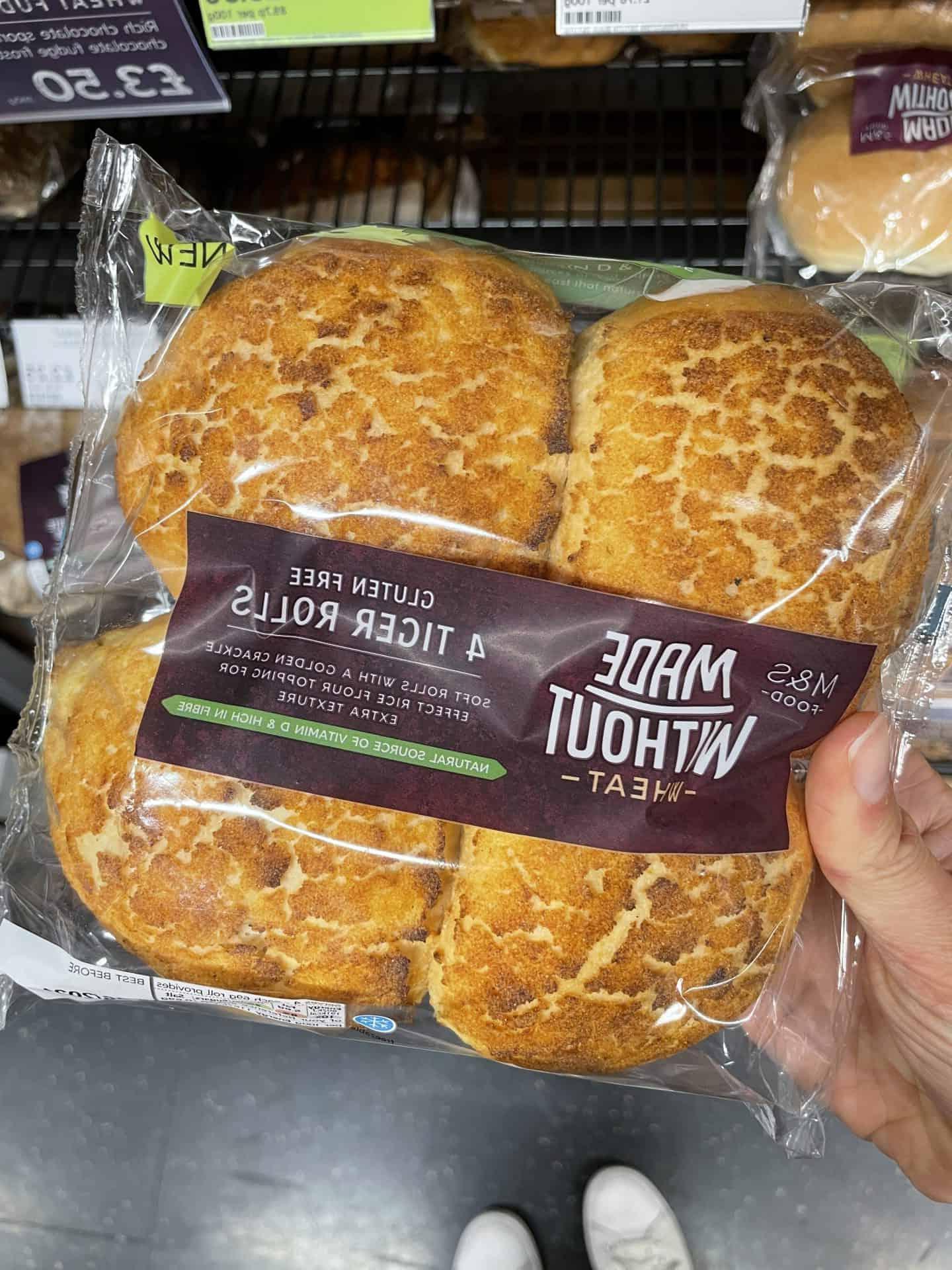 14 Nuovi Prodotti Senza Glutine in M&S 7 m&s gluten free tiger rolls