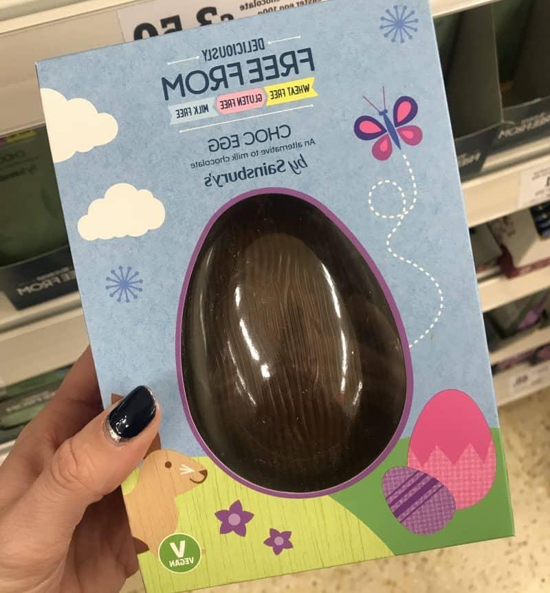 Uova di Pasqua senza glutine e senza lattosio Sainsbury's