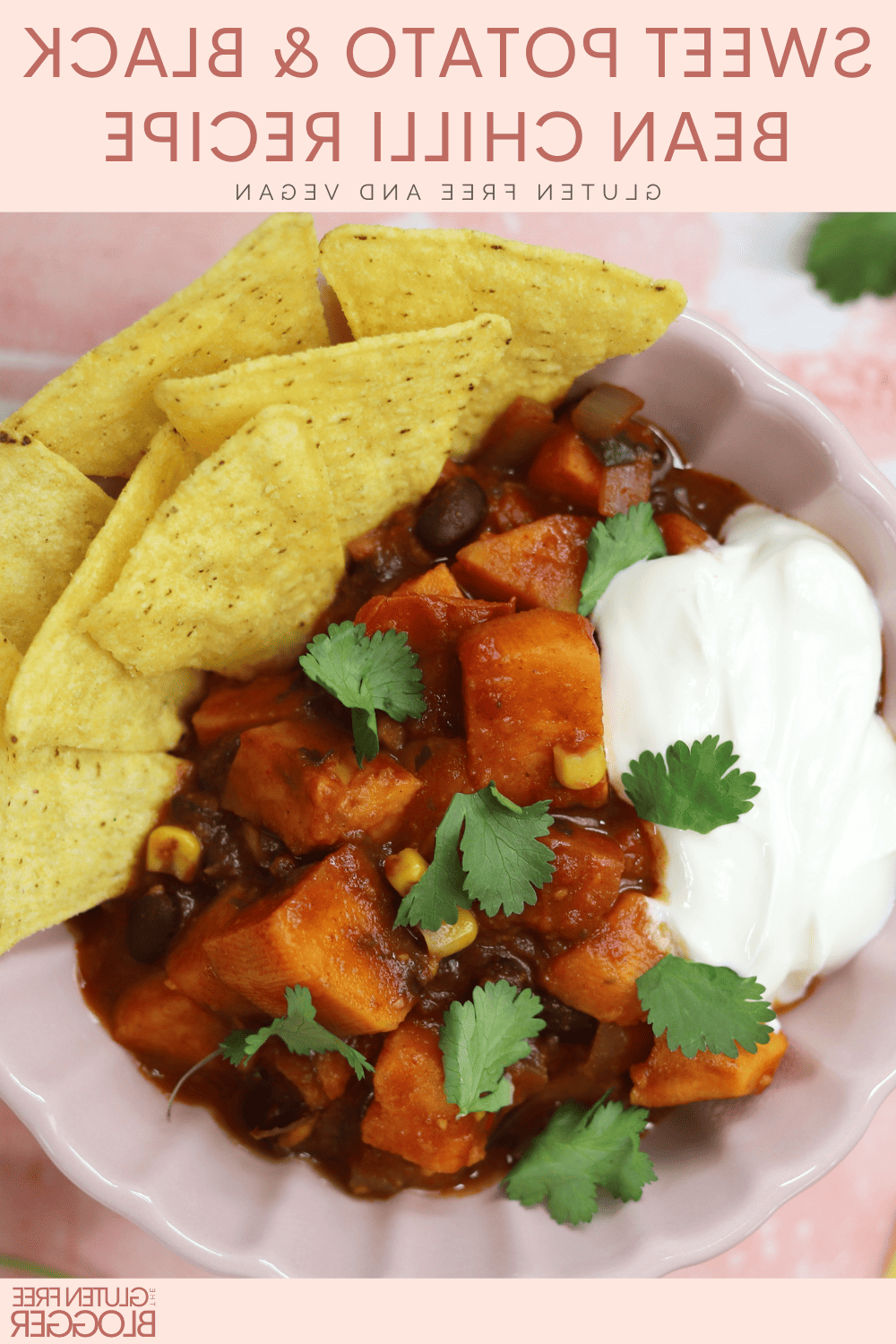 Chili di Patate Dolci a Cottura Lenta 8 Pin per salvare la ricetta di chili di patate dolci senza glutine