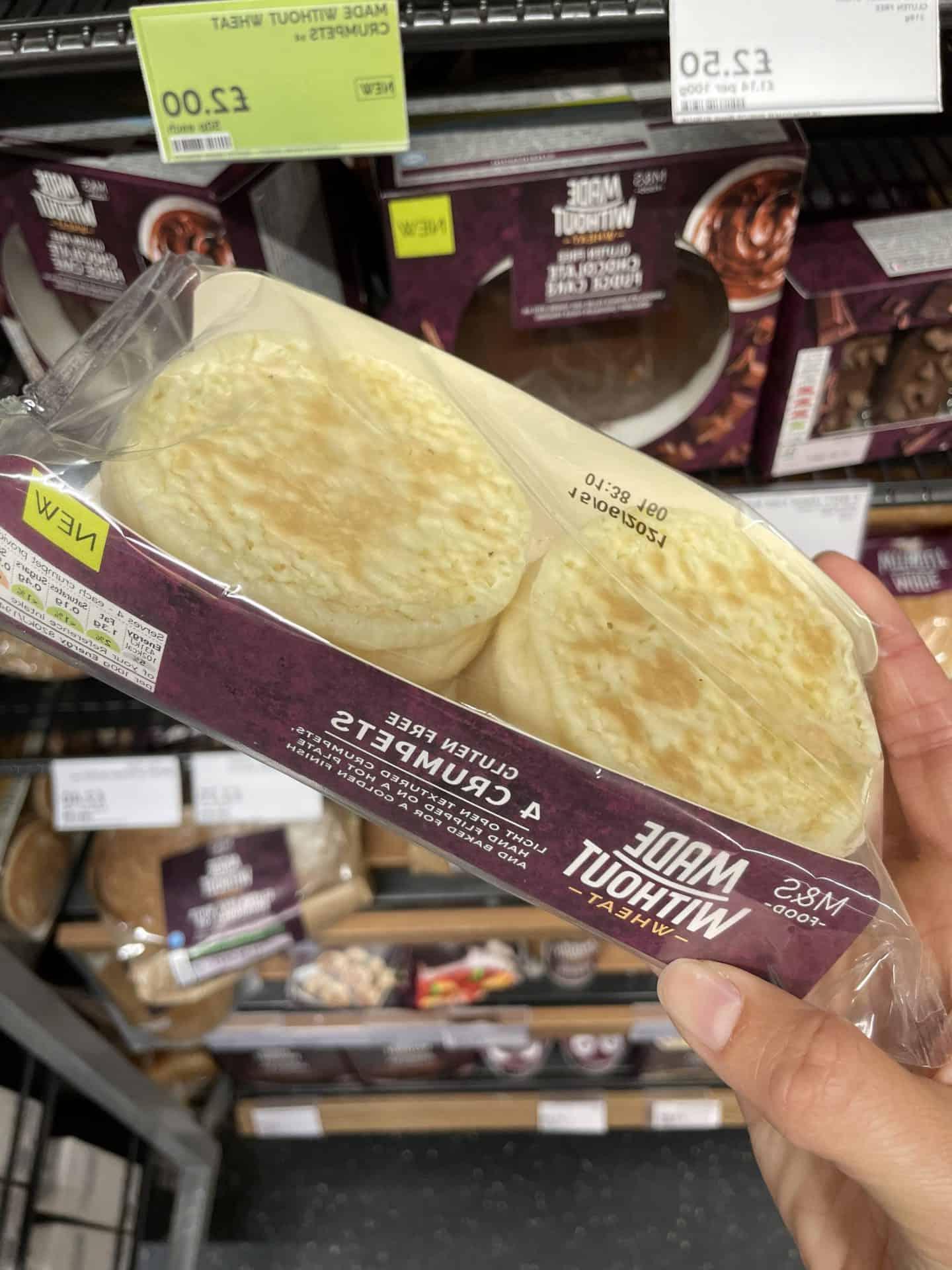 14 Nuovi Prodotti Senza Glutine in M&S 8 m&s gluten free crumpets