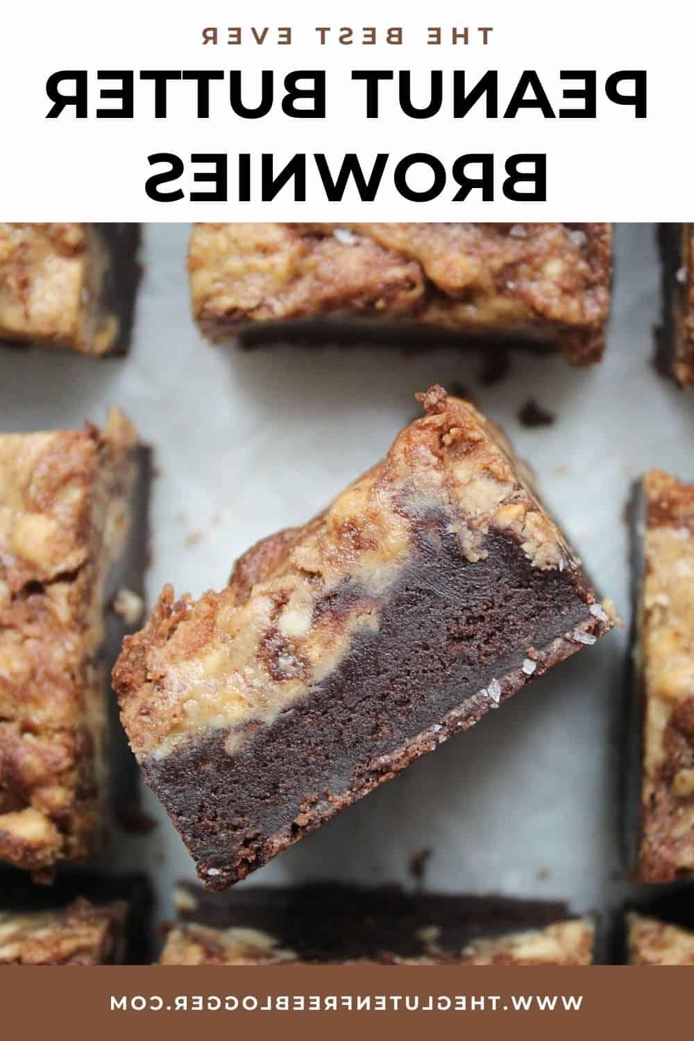 Brownies al Burro d'Arachidi Senza Glutine