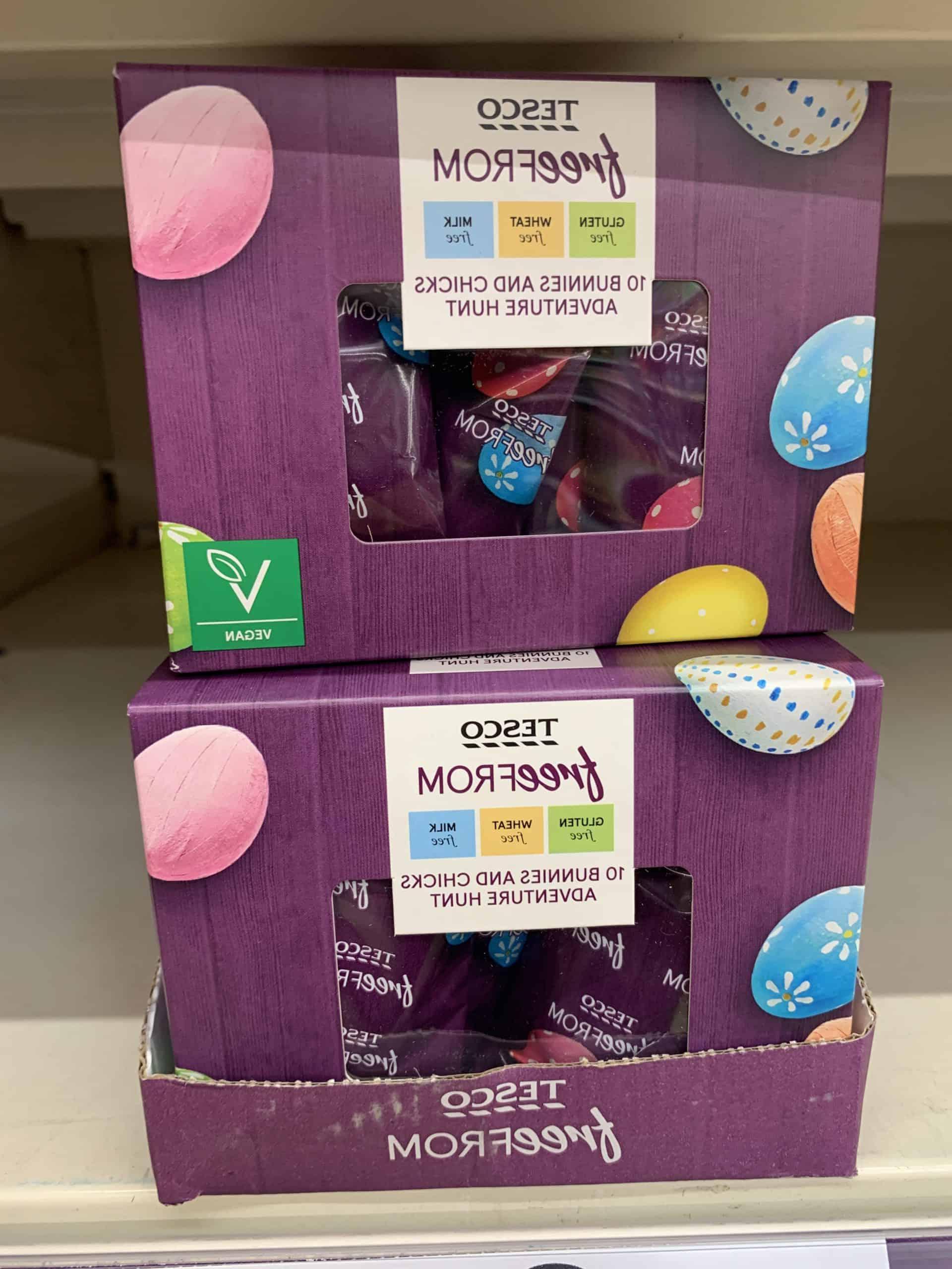 tesco easter egg hunt kit dairy free