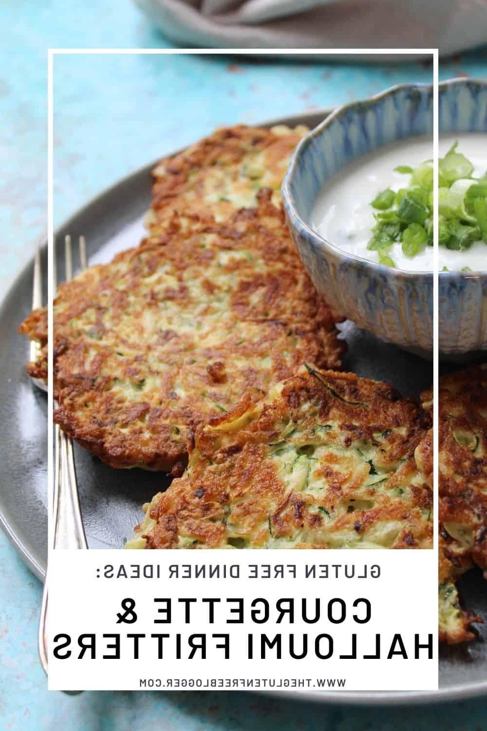 Frittelle di Zucchine e Halloumi Senza Glutine