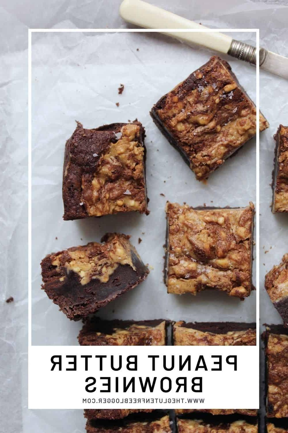 Brownies al Burro d'Arachidi Senza Glutine