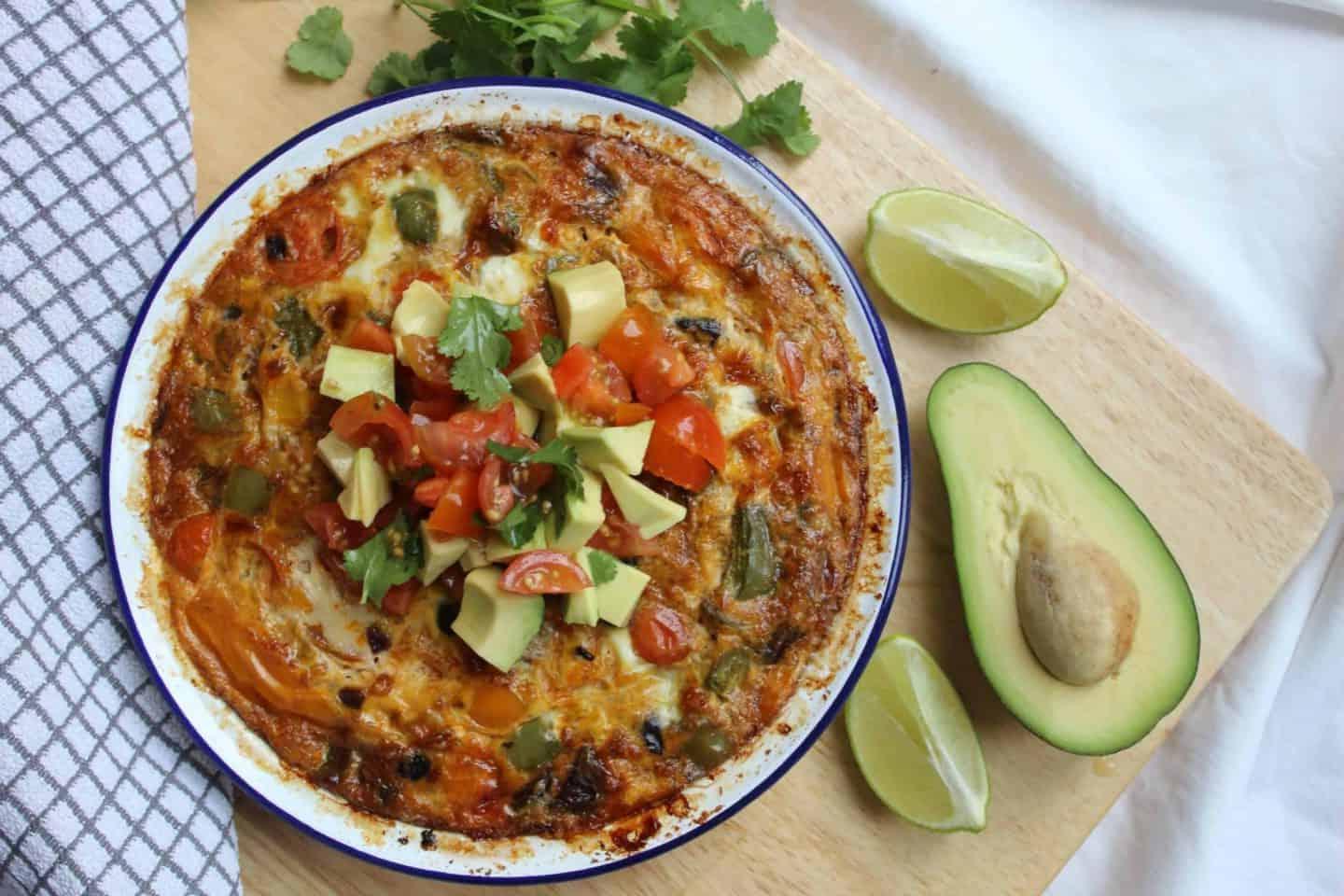 Ricetta frittata messicana senza glutine, perfetta per un pasto veloce