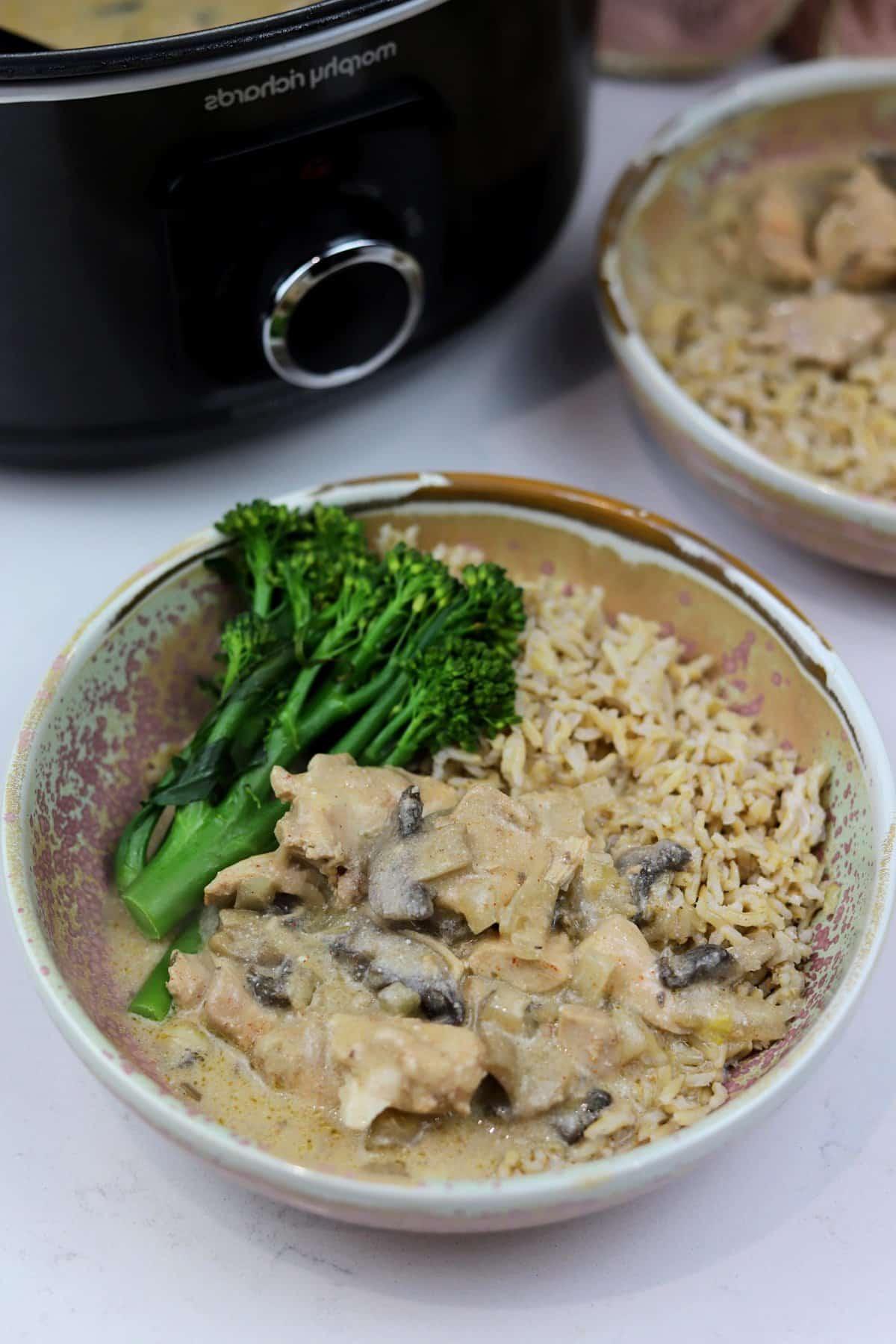 Stroganoff di Pollo in Slow Cooker 2 ricetta stroganoff di pollo nella slow cooker