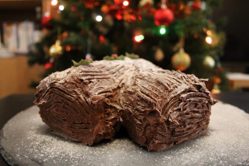 Ricetta Tronchetto di Natale al Cioccolato Senza Glutine