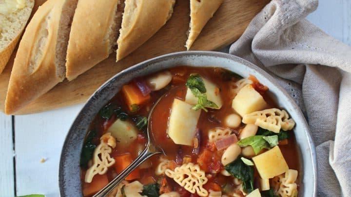 Zuppa Minestrone Senza Glutine