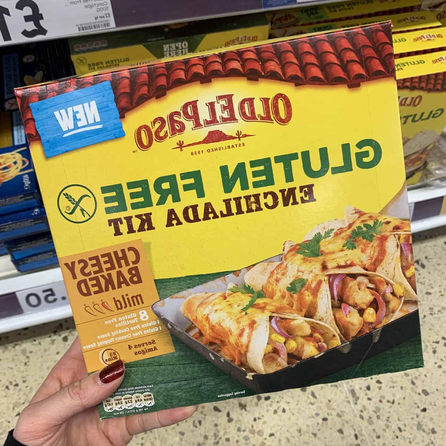 Nuovi prodotti senza glutine gennaio 2020: Old El Paso Gluten Free Enchiladas Kit
