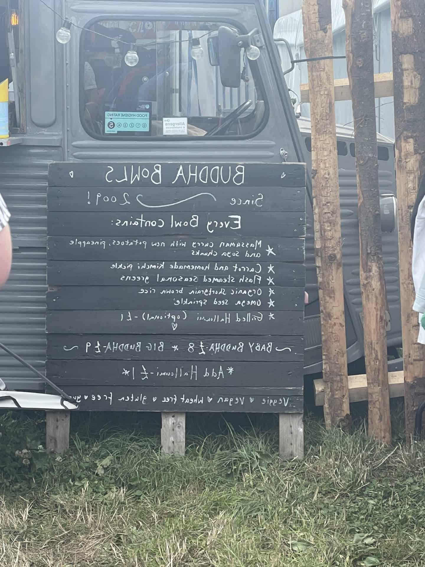Buddha Bowl senza glutine Glastonbury Festival 2022