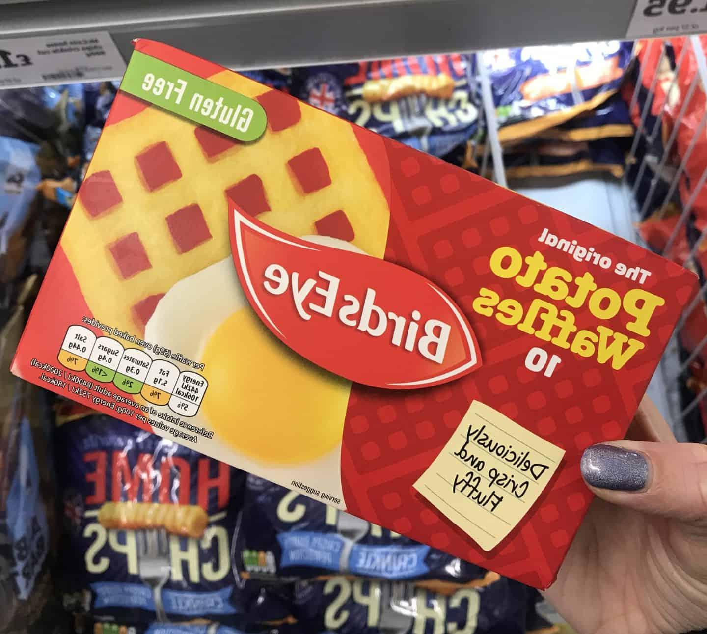 Oltre 50 alimenti comuni che non sapevi essere senza glutine 15 waffle di patate birds eye senza glutine