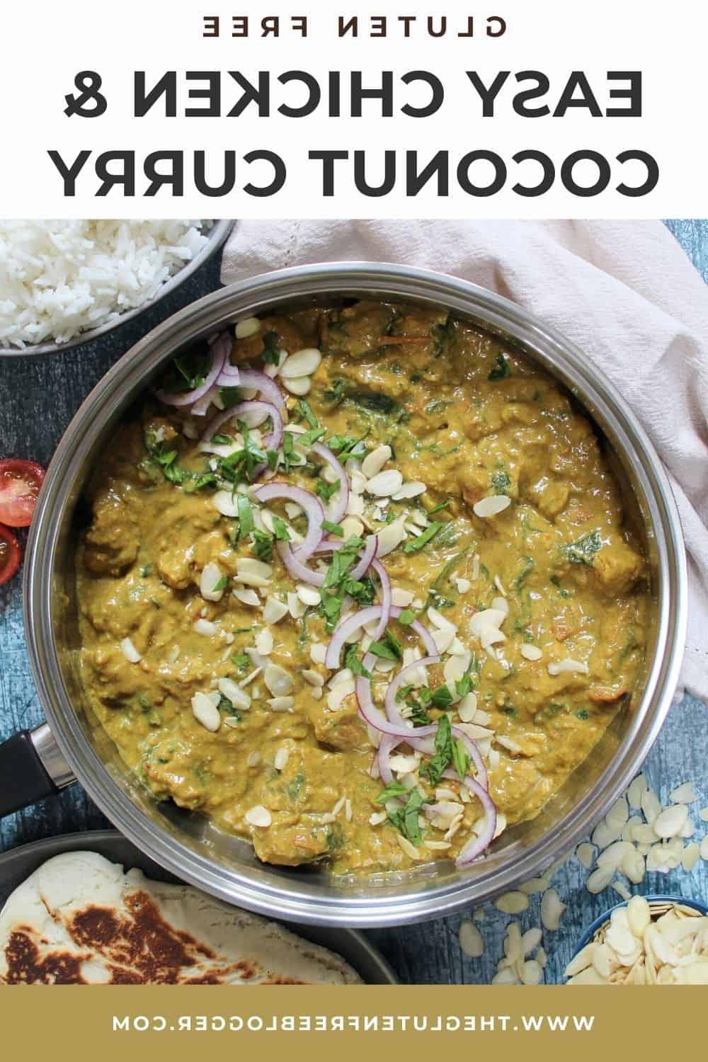 POLLO AL CURRY SENZA GLUTINE FACILE CON COCCO - OPZIONE SENZA LATTOSIO, PASTO SUPER VELOCE