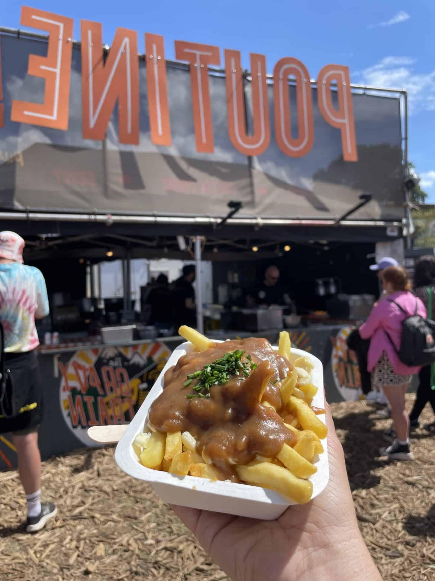 Poutine senza glutine Glastonbury Festival 2022