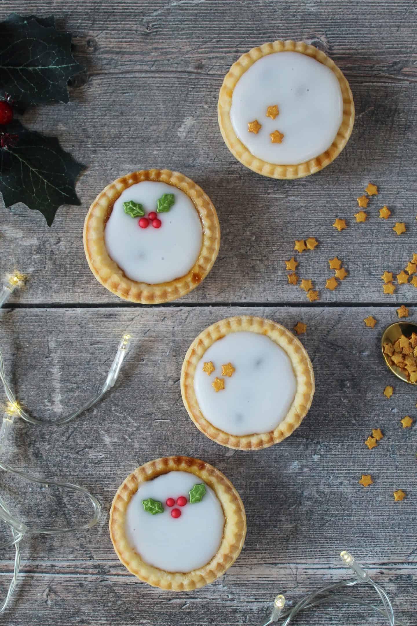 Mince Pies Glassate Senza Glutine 4 Mince Pies glassate senza glutine