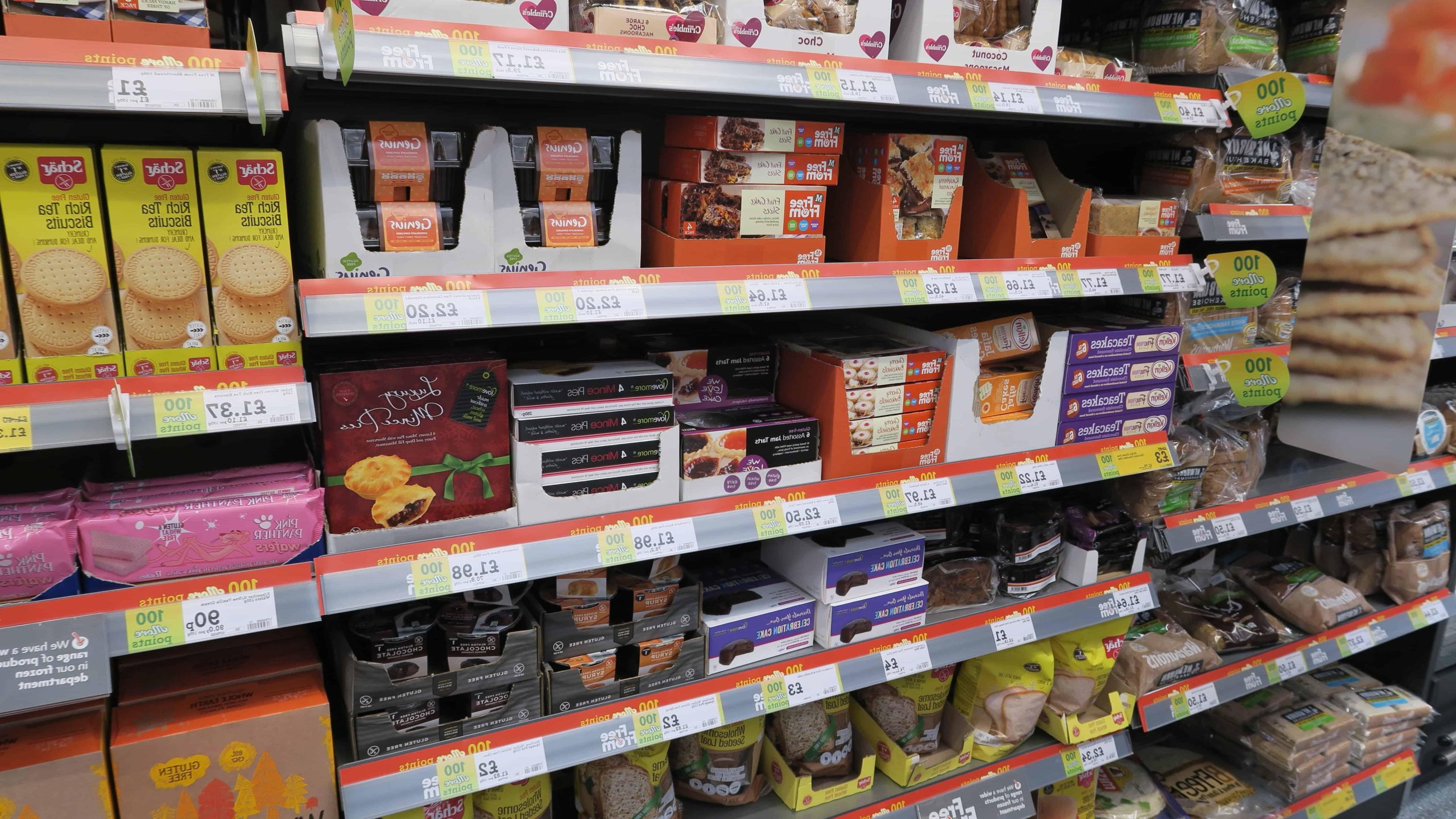 Morrisons evento senza glutine collaborazione Coeliac UK feedback clienti