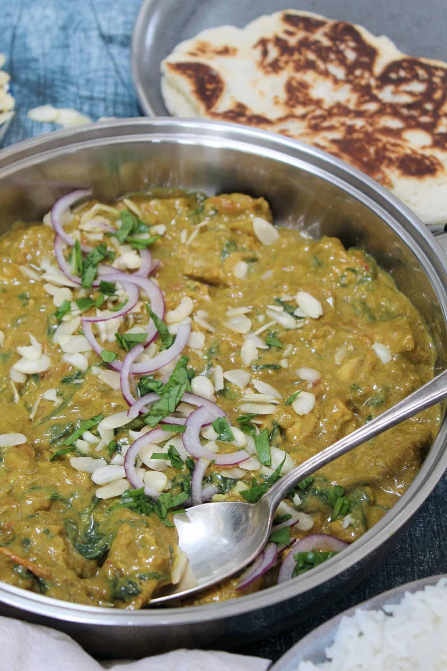 ricetta pollo al curry senza glutine facile con cocco 34