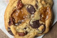 Salted Caramel Chocolate Chunk Cookies