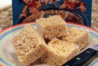 Monster Rice Krispie Bars