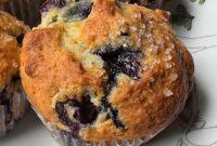 Blueberry Bliss Greek Yogurt Muffins