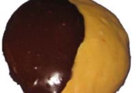 Vibrant Black and Orange Cookies