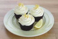 Zesty Lemon Chocolate Cupcakes