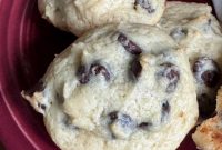 Luscious Sour Cream Chocolate Chip Cookies