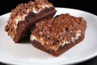 Marshmallow Krispie Crunch Brownies