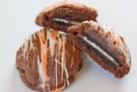 Irresistible Oreo-Stuffed Chocolate Cookies