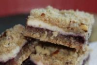 Triple Berry Cheesecake Bars