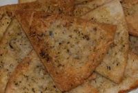 Zesty Italian Pita Crisps