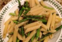 Savory Roasted Asparagus Penne