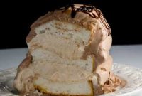 Espresso-Kissed Angelic Mousse with Chocolate Cloud Topping
