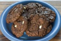 Decadent Small Batch Double Chocolate Coconut Cookies