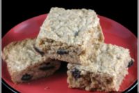 Wholesome Oatmeal Raisin Bars