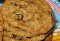 Chewy Thin Oatmeal Cookie Bliss