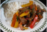 Zingy Ginger Beef