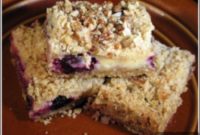 Zesty Lemon Blueberry Bliss Bars