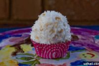 Majestic Coconut Summit Cupcakes