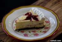 Blissful White Chocolate Raspberry Cheesecake