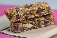 Wholesome Walnut Granola Bars