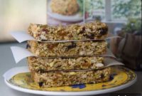 Chewy Honey Trail Mix Bars