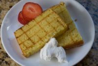 Grill-Kissed Pound Cake