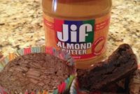 Jif Almond Butter Fudge Brownie Bliss Cups