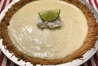 Zesty & Creamy Sour Cream Key Lime Pie