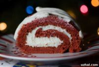Imperial Red Velvet Cake Roll