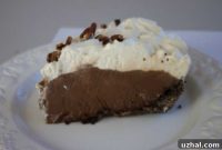 Decadent St Patricks Day Chocolate Irish Cream Pie