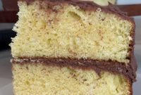 Perfect Yellow Cake with Creamy Frosting