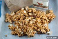 Decadent Bourbon Caramel Popcorn