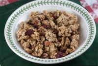 Golden Clusters Oil-Free Granola
